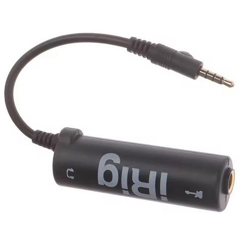 Adaptador de interfaz de audio de guitarra aux plug Jack 3,5 mm.